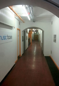 Music Base corridor