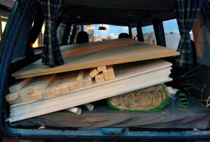 supplies in van
