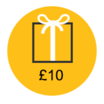 £10 gift voucher icon