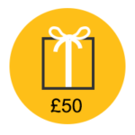 £50 Gift Card icon