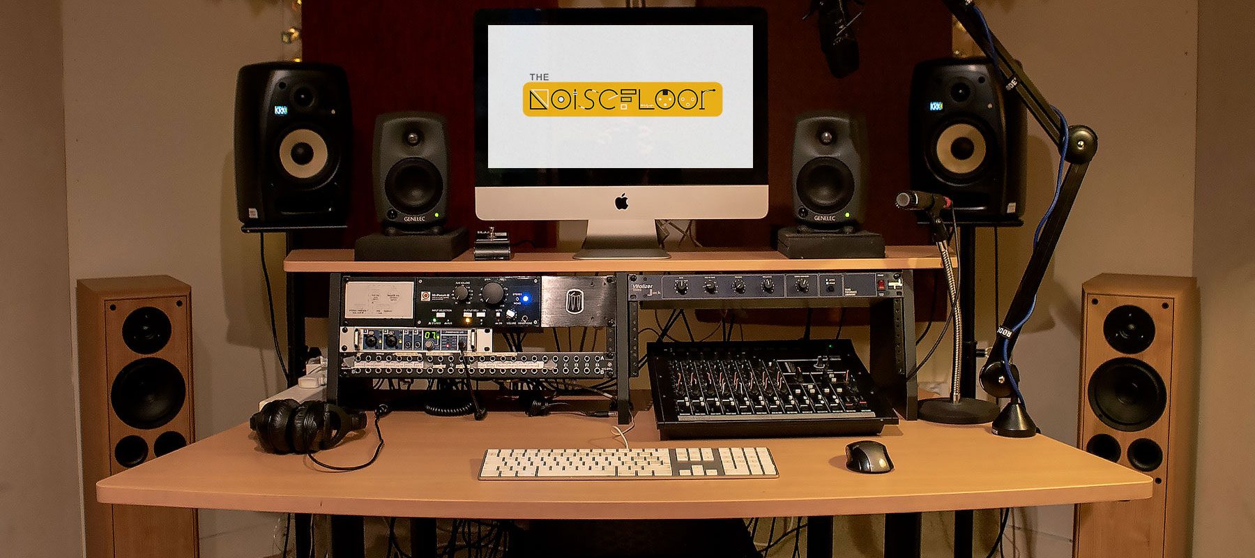 The Noisefloor Unique Diy Music Studio In Edinburgh